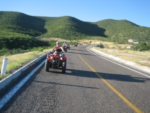 QUAD RIDING